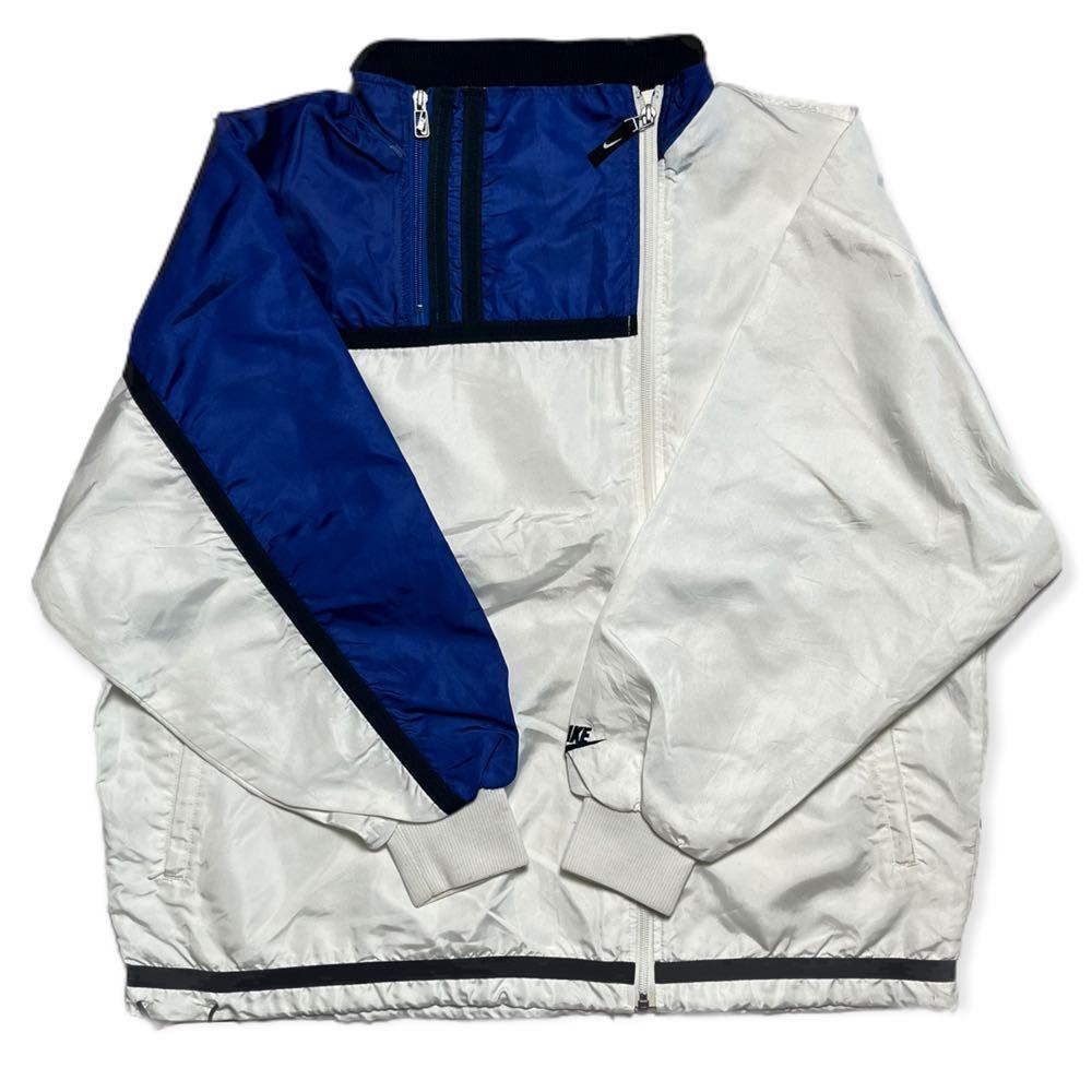 Nike air half zip sale windbreaker jacket in blue