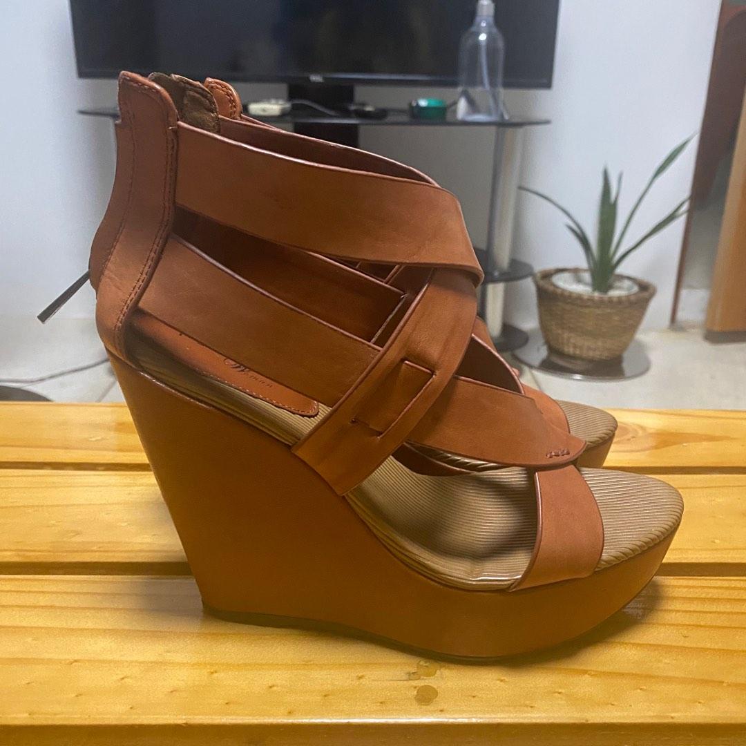 Wedge Platform Open Toe Sandals, Women's Fashion, Footwear, Wedges on