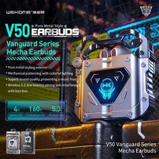 WEKOME WK DESIGN TWS-V50 Wireless Headset Bluetooth TWS Earbuds V5.3 Earphones & Headphones Stereo Music