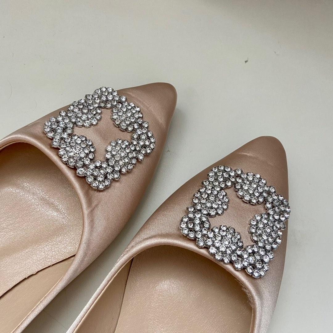 Rhinestone flats for store wedding