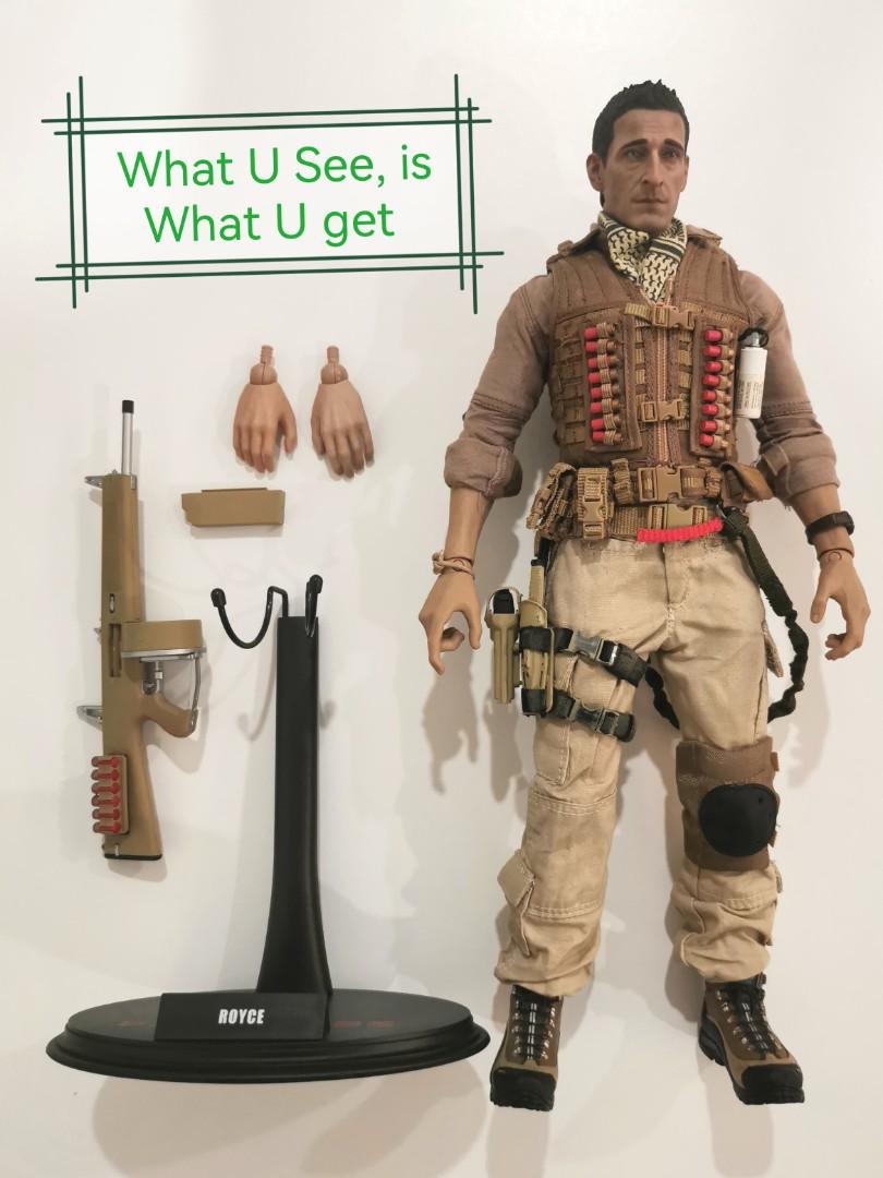 WTS 1/6 Scale Custom Military Figure / Royce Predators (Hot Toys