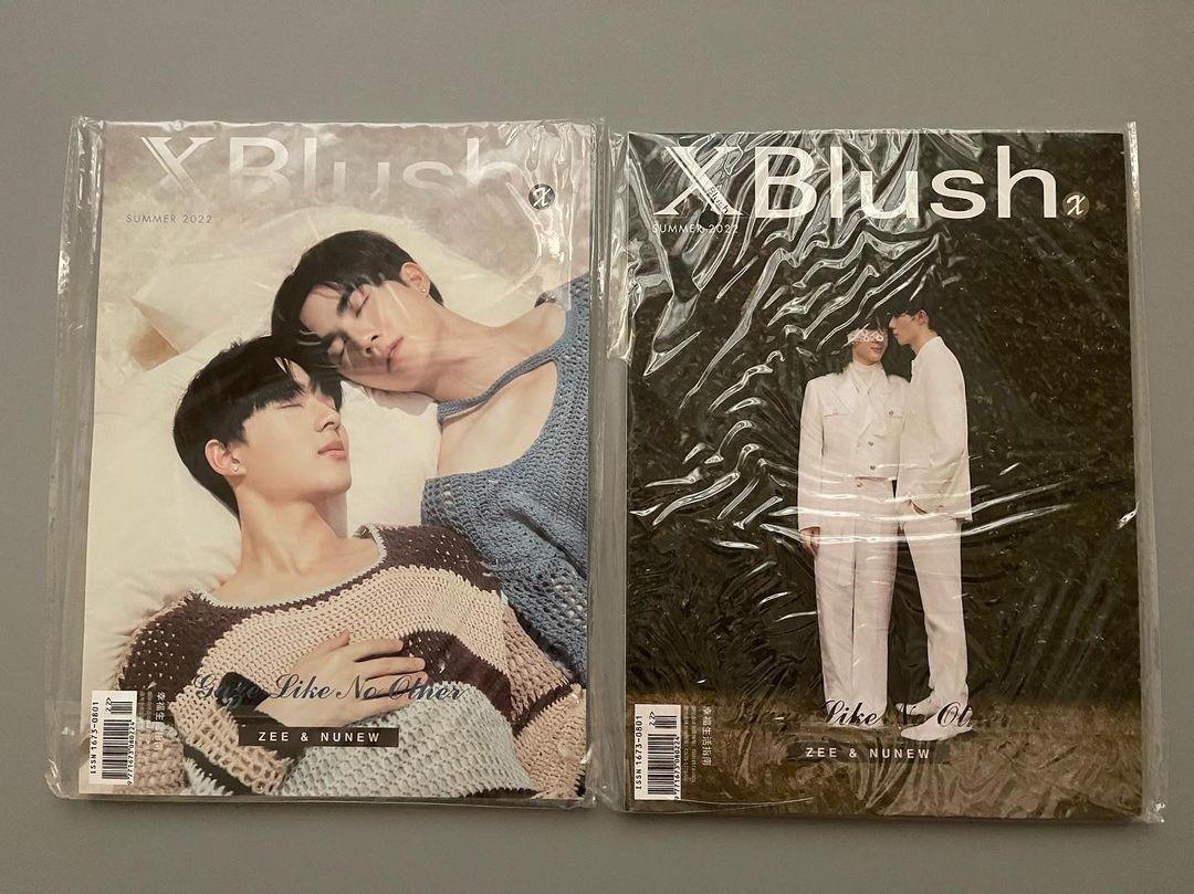 XBlush A+B封面雜誌Set (未開封) Zee Pruk NuNew ZeeNuNew ZeePruk 