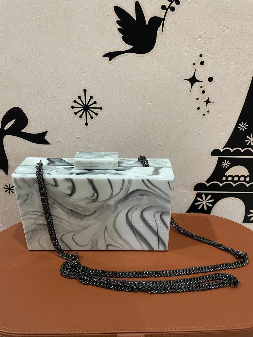 Zara deals marble clutch