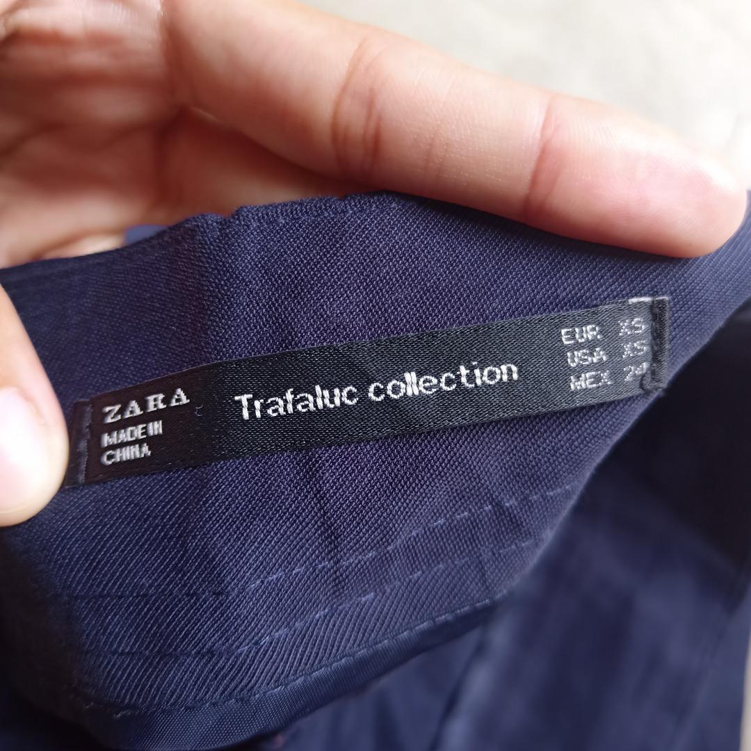 Jupe Zara Trafaluc Collection - Gris Noir - Laine Mélangée - Taille L - Neuf Avec étiquettes