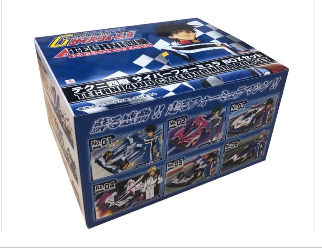 全新] 青島社Aoshima Techni 4WD Cyber Formula Box set 高智能方程式 