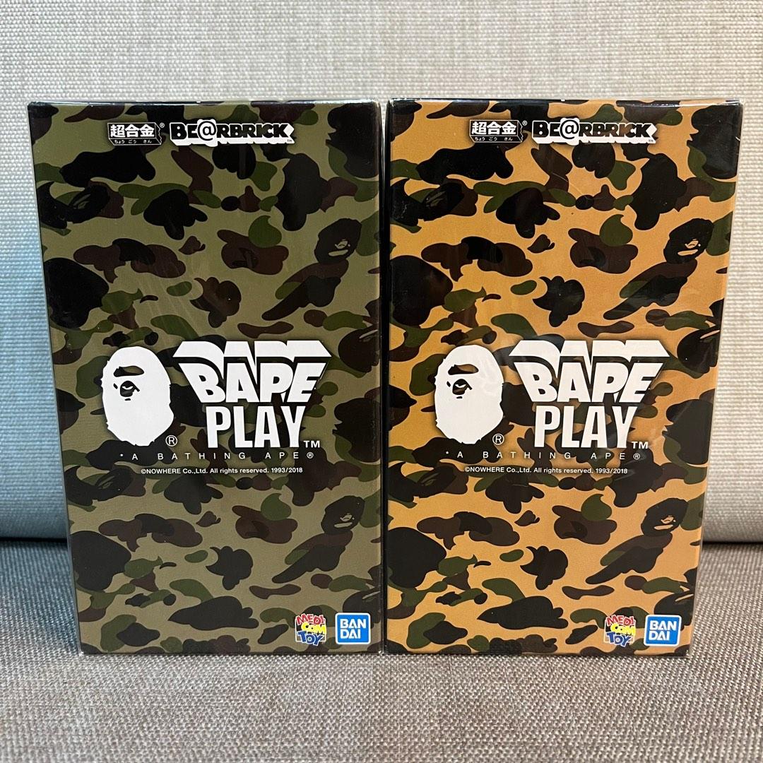 全新未開封BEARBRICK 200% Chogokin BAPE Milo APE BAPE 1st Camo