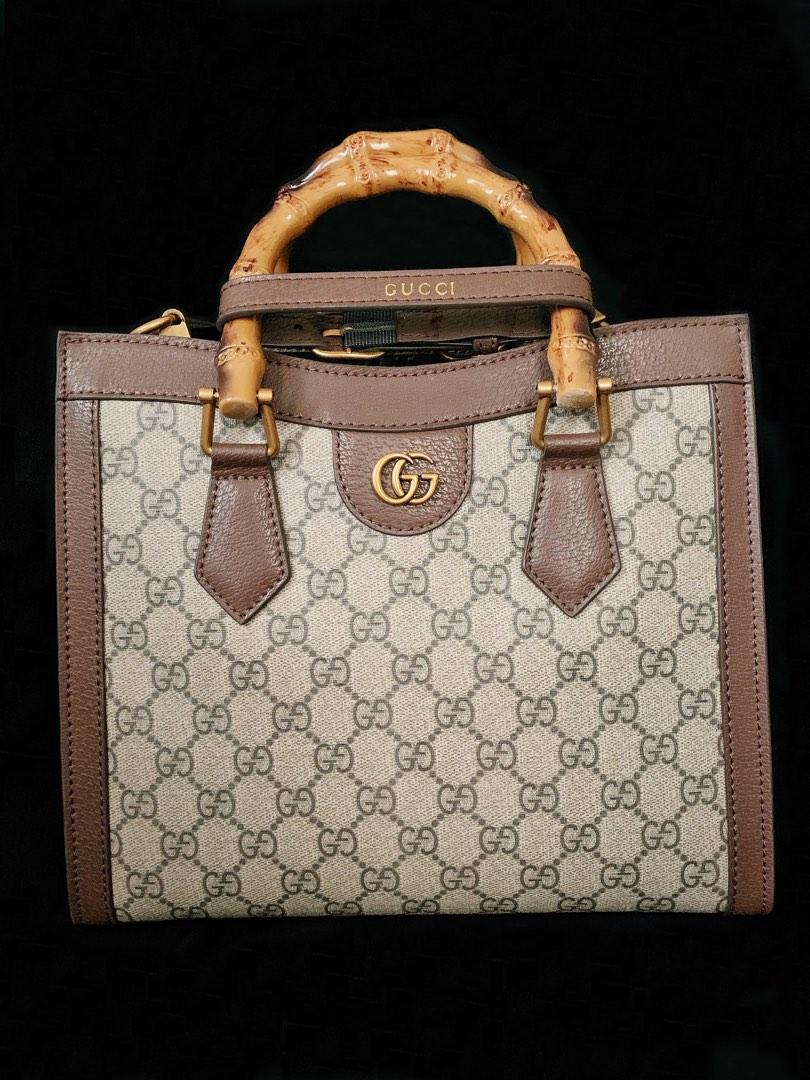 💟 Gucci Diana GG supreme small tote bag, Luxury, Bags & Wallets on  Carousell