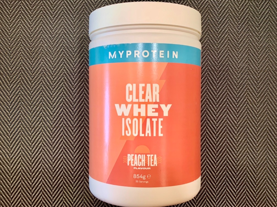 [全新未開封] Myprotein 透明分離乳清蛋白粉 蜜桃冰茶 (Peach Tea) 35份, 香水、美妝、保養, 身體清潔保養, 身體護理在旋轉拍賣