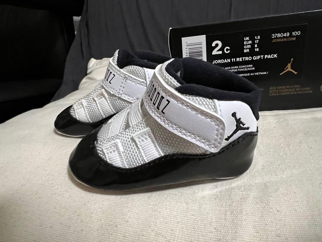 Jordan 11 baby size best sale