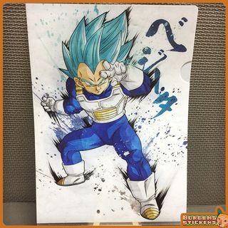 A4 Clear File - Dragonball - Vegeta (files) [AUTHENTIC]