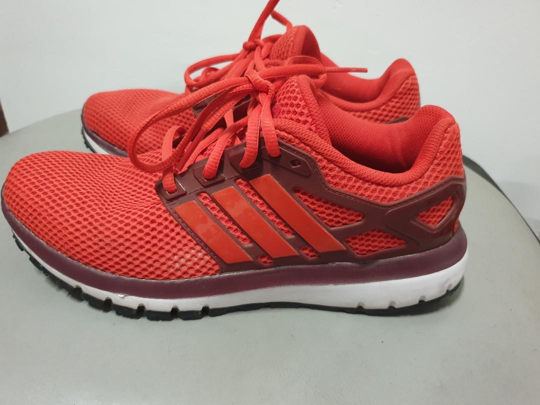 ADIDAS RED CLOUDFOAM SHOES