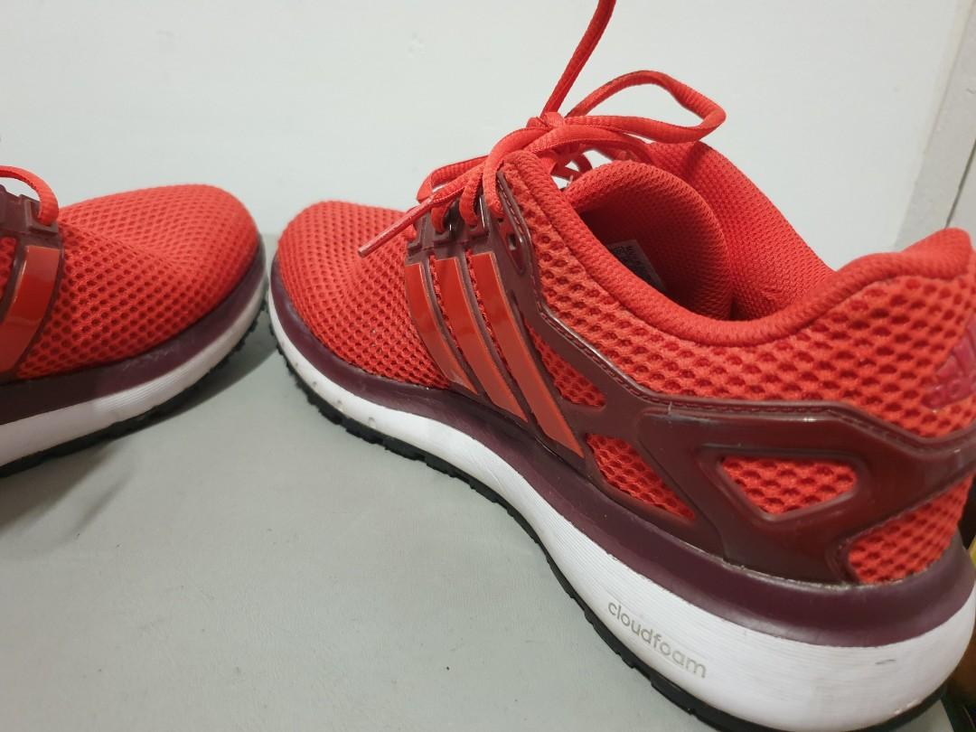 Red discount adidas cloudfoam