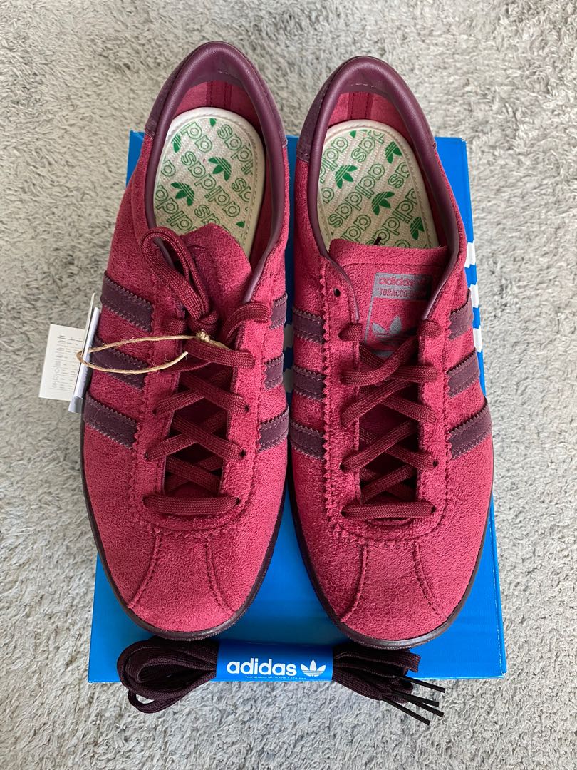 Adidas Tobacco Gruen shoes (Burgundy / Maroon ) / Brand New