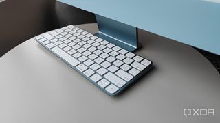 Rare Apple blue magic keyboard with touch ID