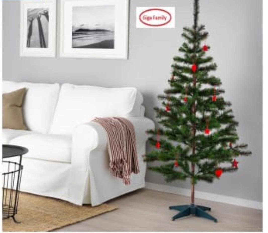 Artificial Christmas Tree IKEA 1.8m, Furniture & Home Living, Home