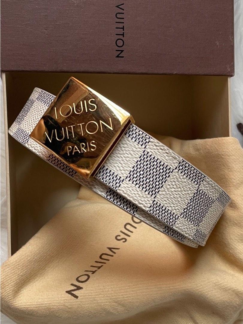 Louis Vuitton Damier Belt (white)