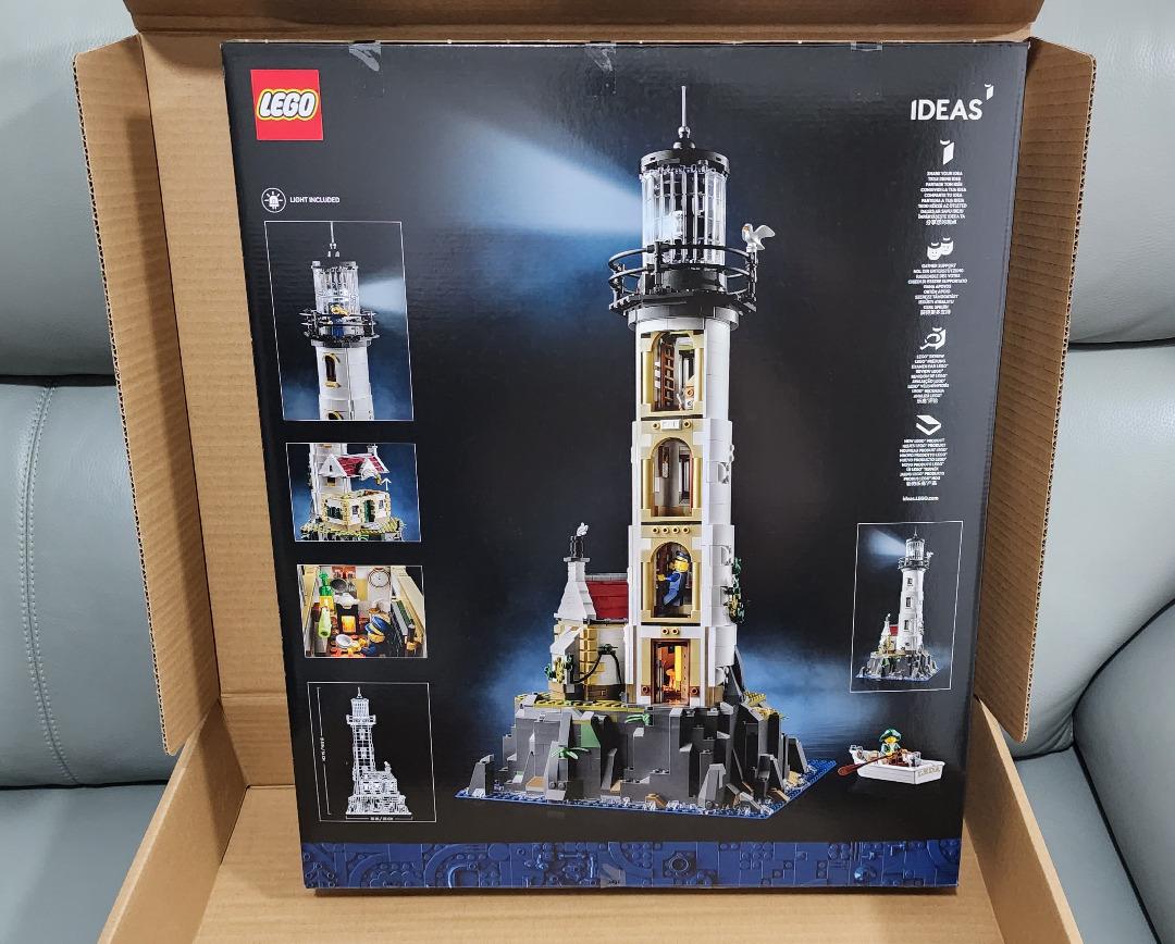(Available now) LEGO IDEAS 21335 Motorised Lighthouse with Original ...
