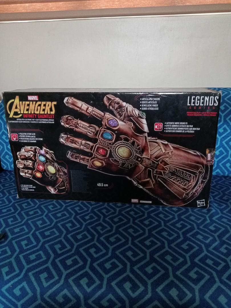 Avengers infinity war Thanos Infinity gauntlet, Hobbies & Toys ...
