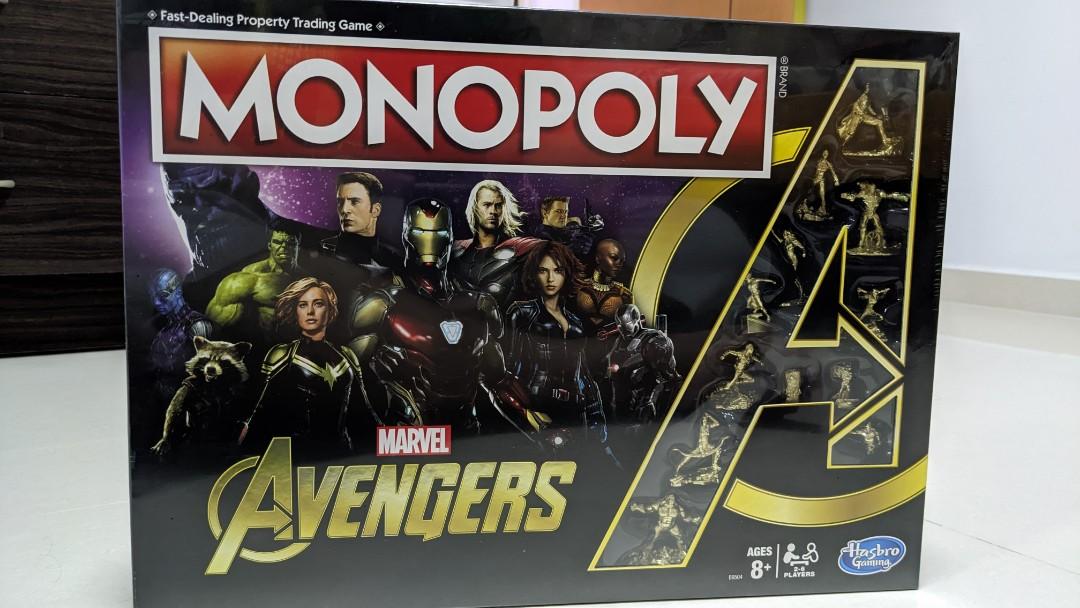 Avengers Monopoly Brand New Unopened, Hobbies & Toys, Toys & Games on