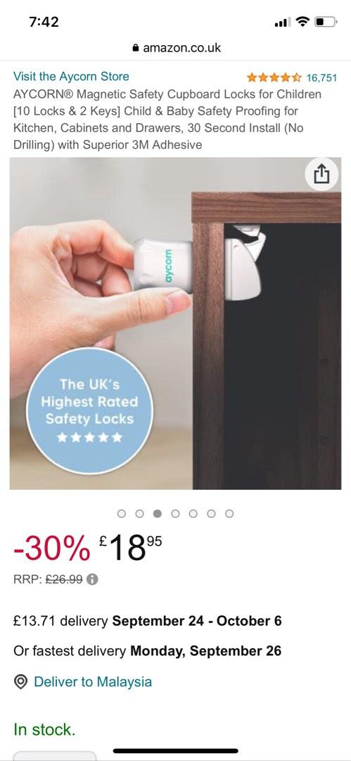 Aycorn store safety locks