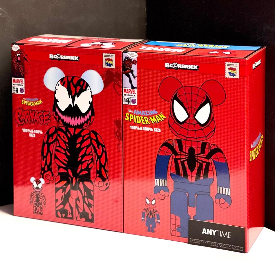 その他 BE@RBRICK - BE@RBRICK CARNAGE SPIDER-MAN(BEN REILLY) Be@rbrick Marvel SPIDER-MAN(BEN REILLY) , CARNAGE | LINE