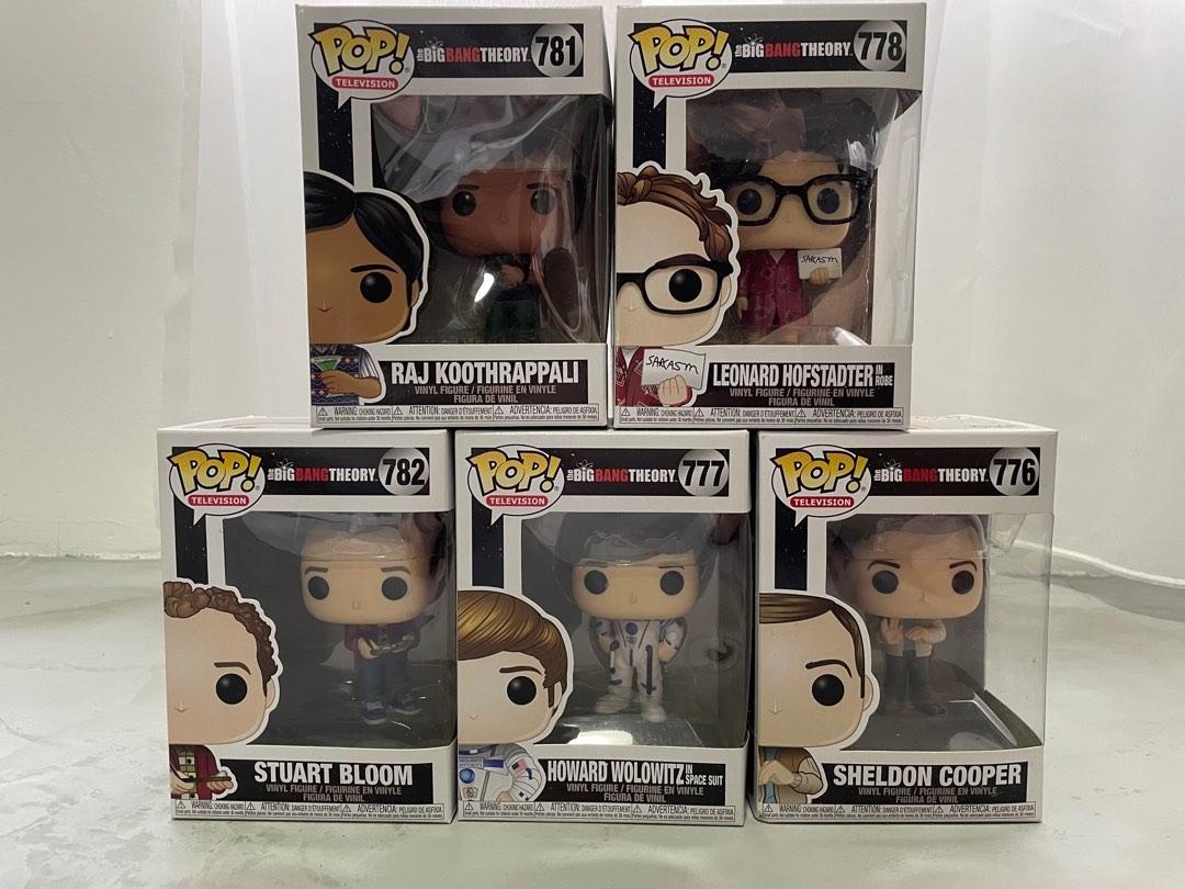 Big Bang Theory Funko Pop (No Penny, Amy and Bernadette), Hobbies