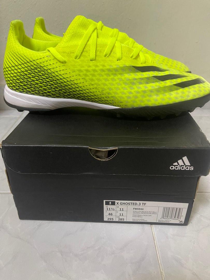 Brand New Adidas X Ghosted. 3 Turf Boots/Artificial Grass, Sports  Equipment, Sports u0026 Games, Racket u0026 Ball Sports on Carousell