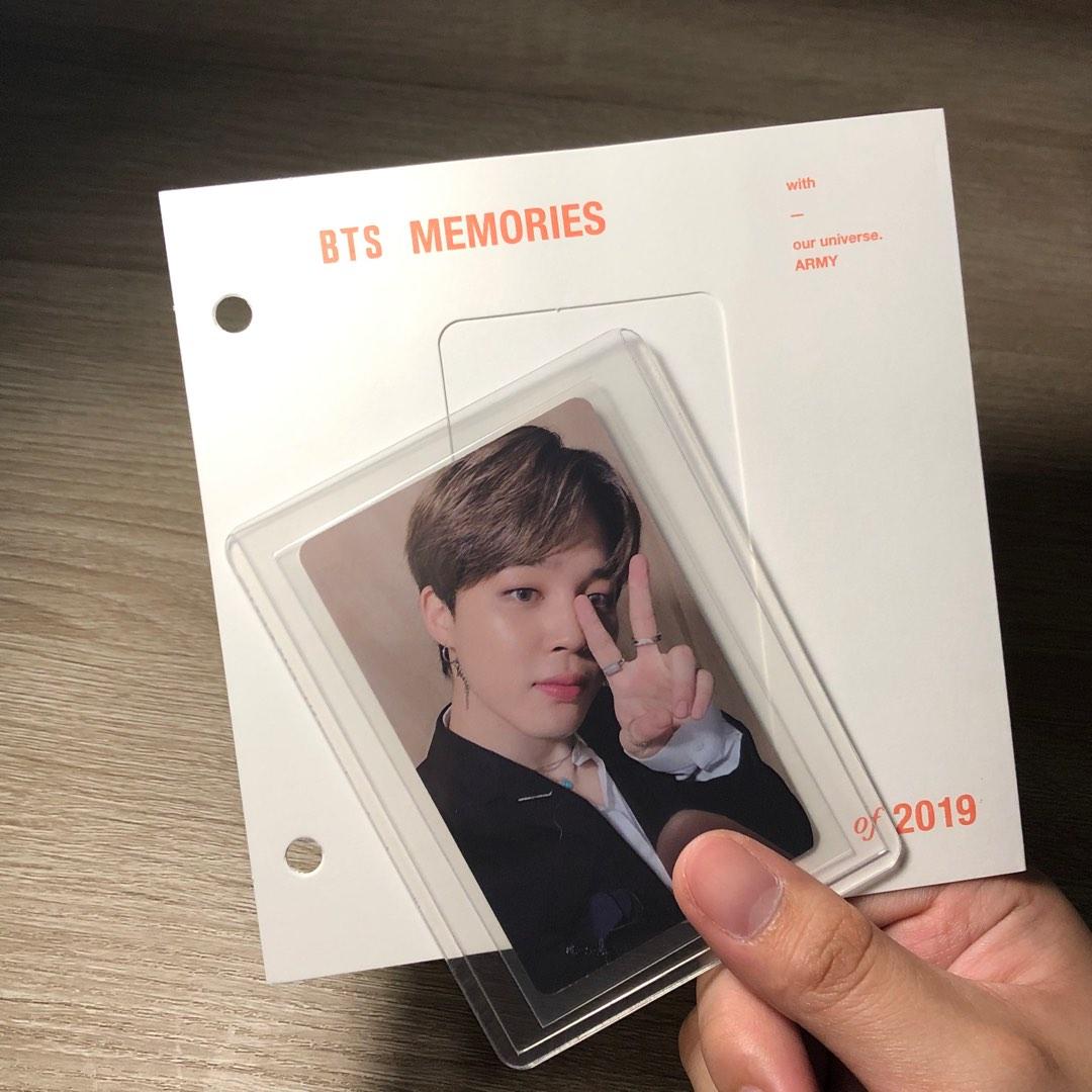 BTS Jimin ジミン トレカ 2019 Memories BluRay - CD