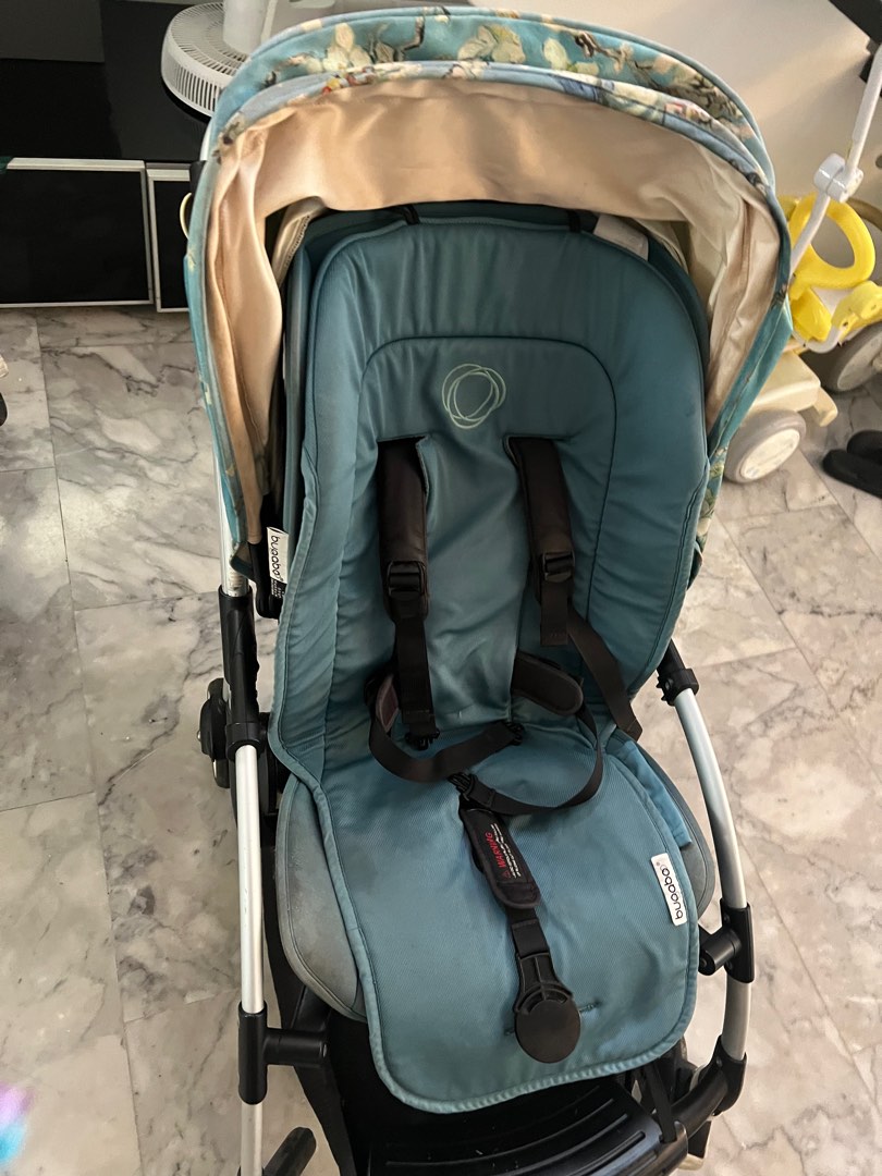 Free- Bugaboo Bee 3- Van Gogh Special Edition, Babies & Kids, Going Out,  Strollers On Carousell