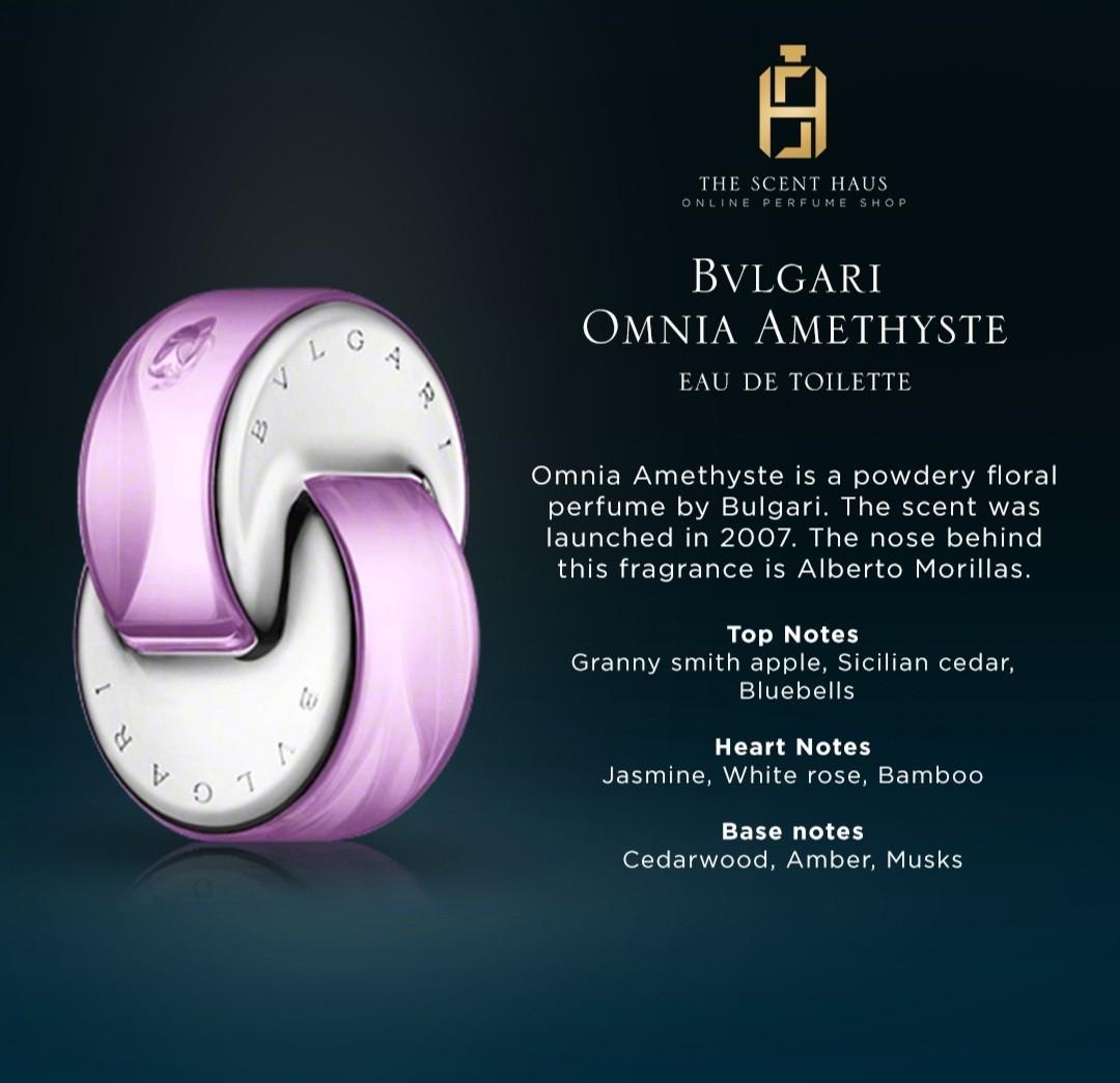 Bvlgari omnia shop amethyste notes