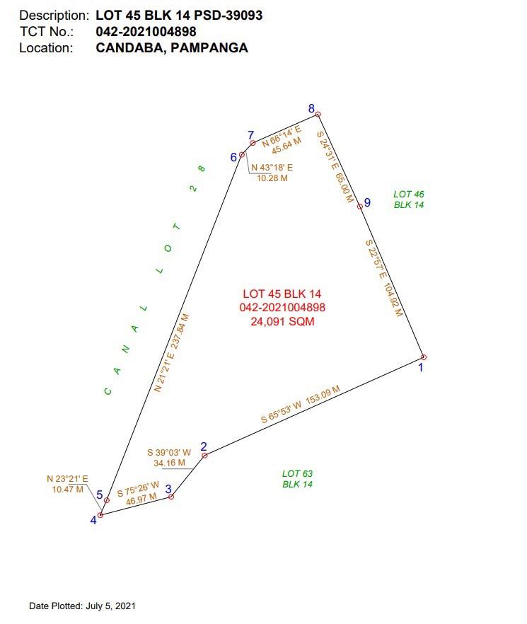 CANDABA PAMPANGA, Property, For Sale, Lot on Carousell