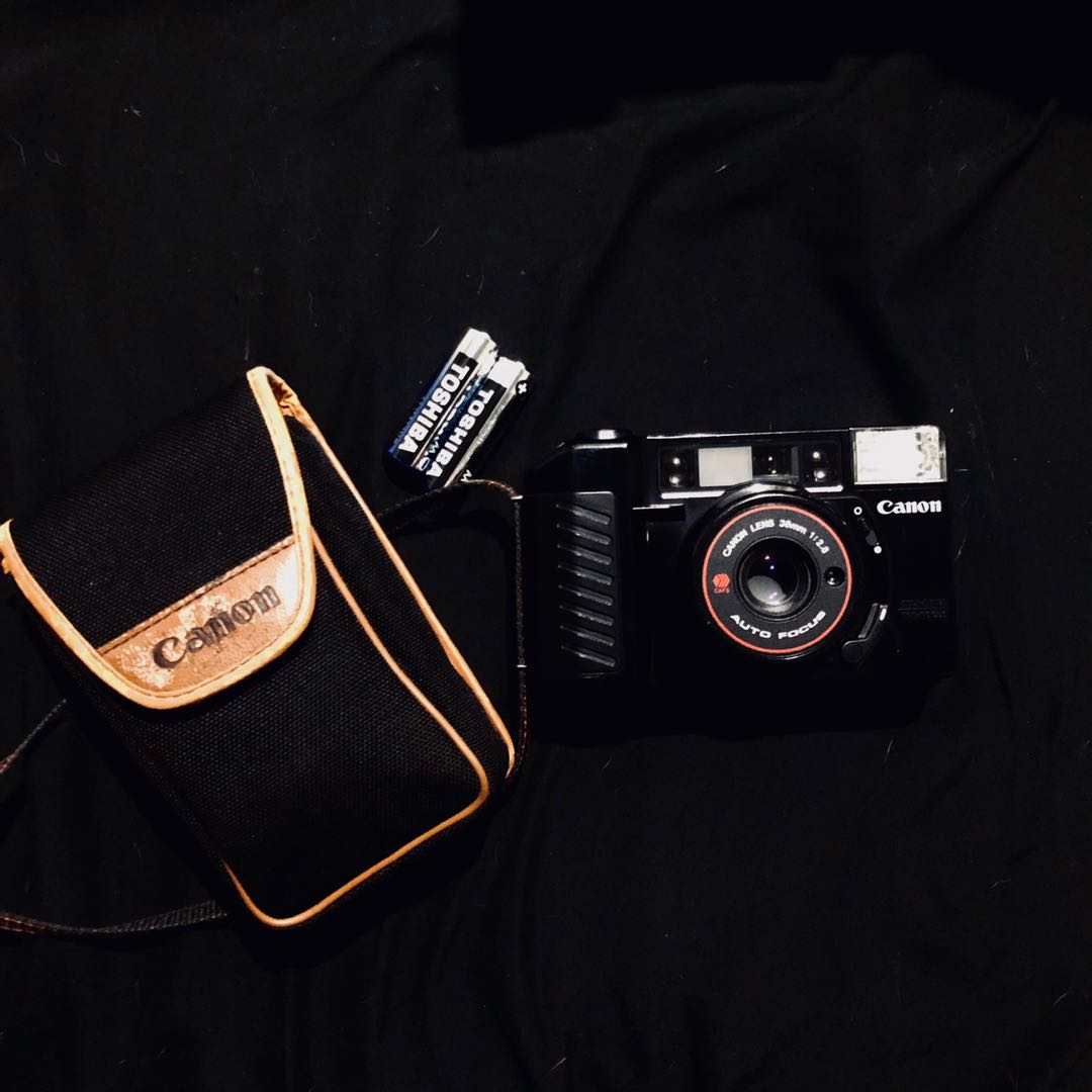 CANON SURE SHOT (FILM CAMERA), Photography, Cameras on Carousell