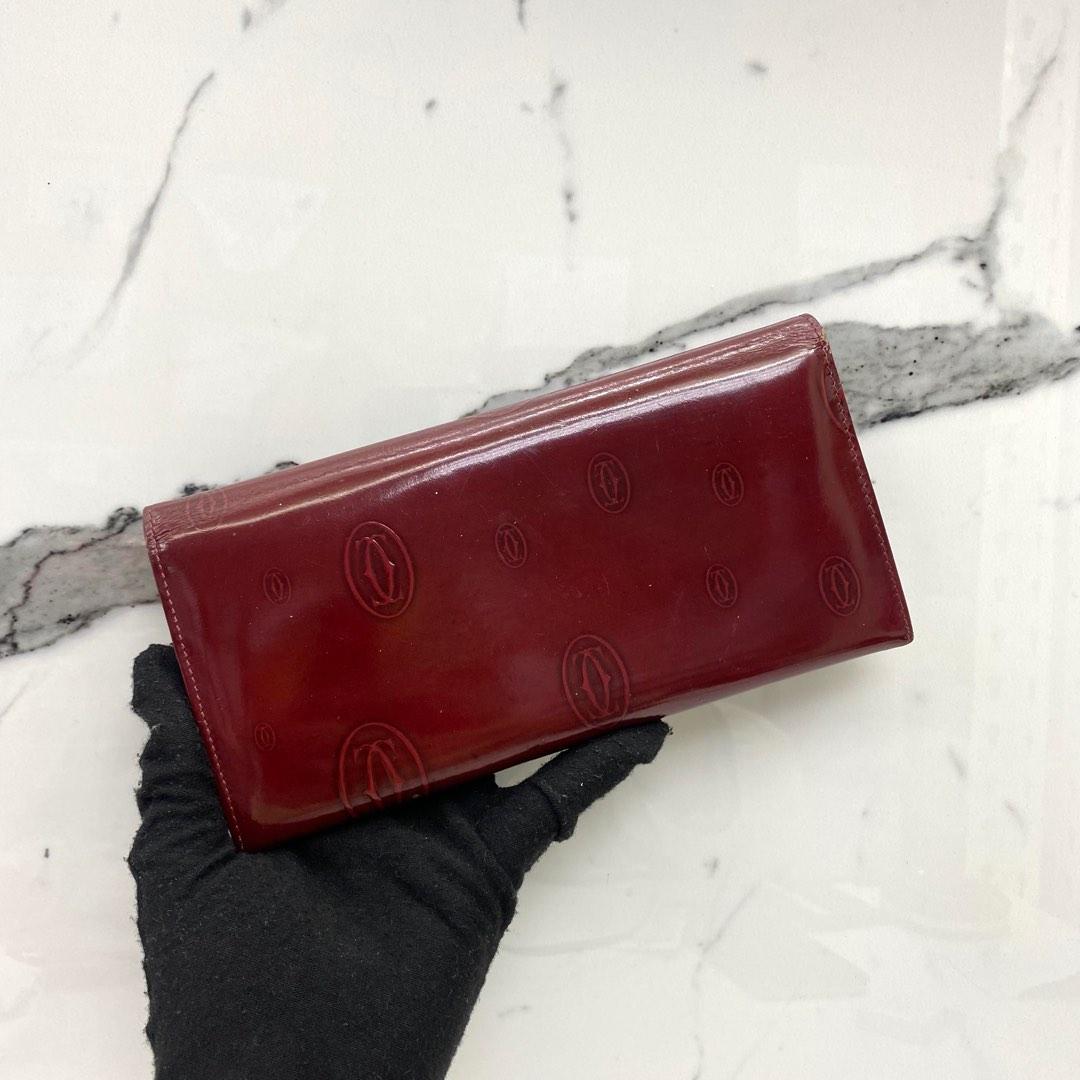CARTIER RED MARCELLO LONG WALLET 227024893 ], Women's Fashion