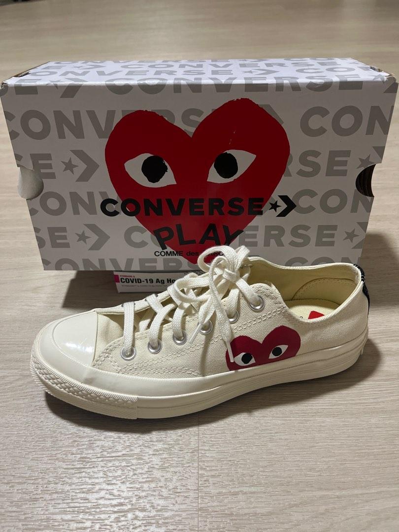 Cdg Converse shoes Luxury Sneakers Footwear on Carousell