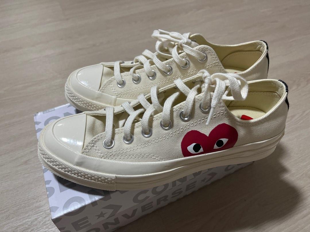 Cdg Converse shoes Luxury Sneakers Footwear on Carousell