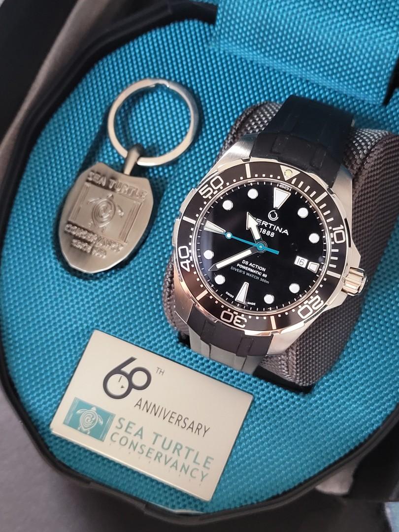 Certina DS Action Diver Automatic Powermatic 80 Sea Turtle Conservancy Special Edition 300m