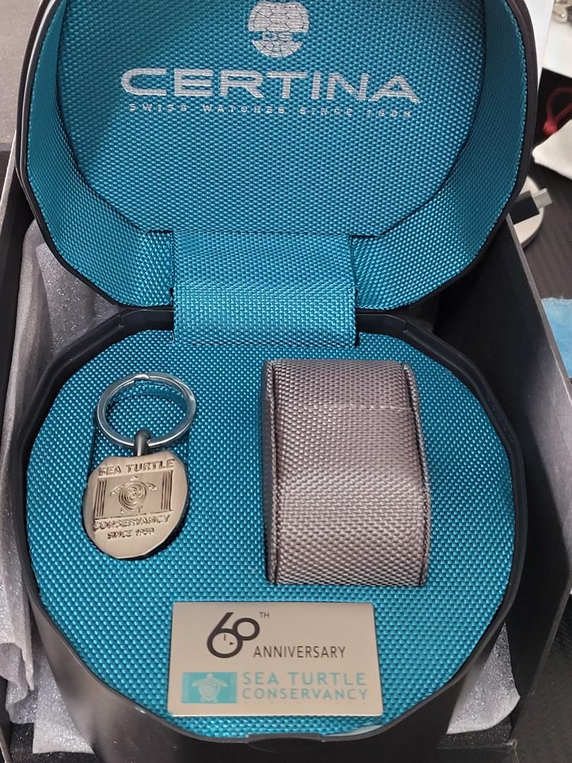 Certina ds action diver powermatic 80 sea online turtle conservancy