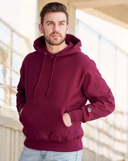 Champion hoodie outlet maroon