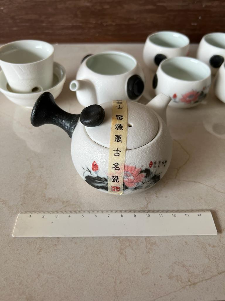 極品九谷湯吞 一对 古董品时代箱153
