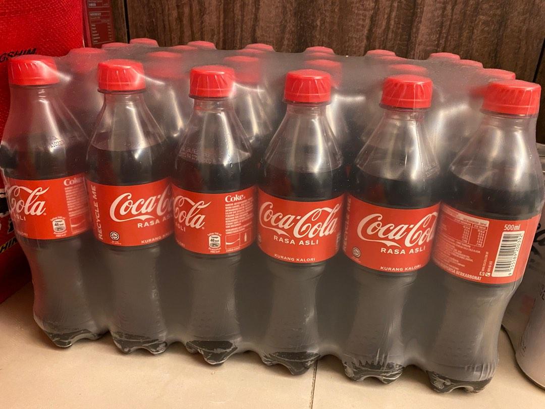 Coca Cola Rasa Asli Less Calorie PET 24 X 500ml Food Drinks Coca Cola Rasa Asli Less Calorie PET 24 X 500ml Food Drinks