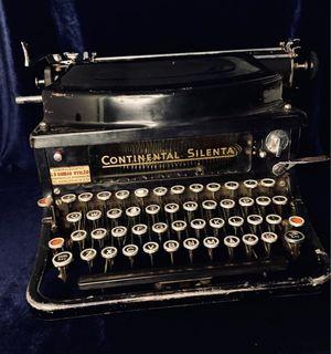 德國Continental黑色古董打字機