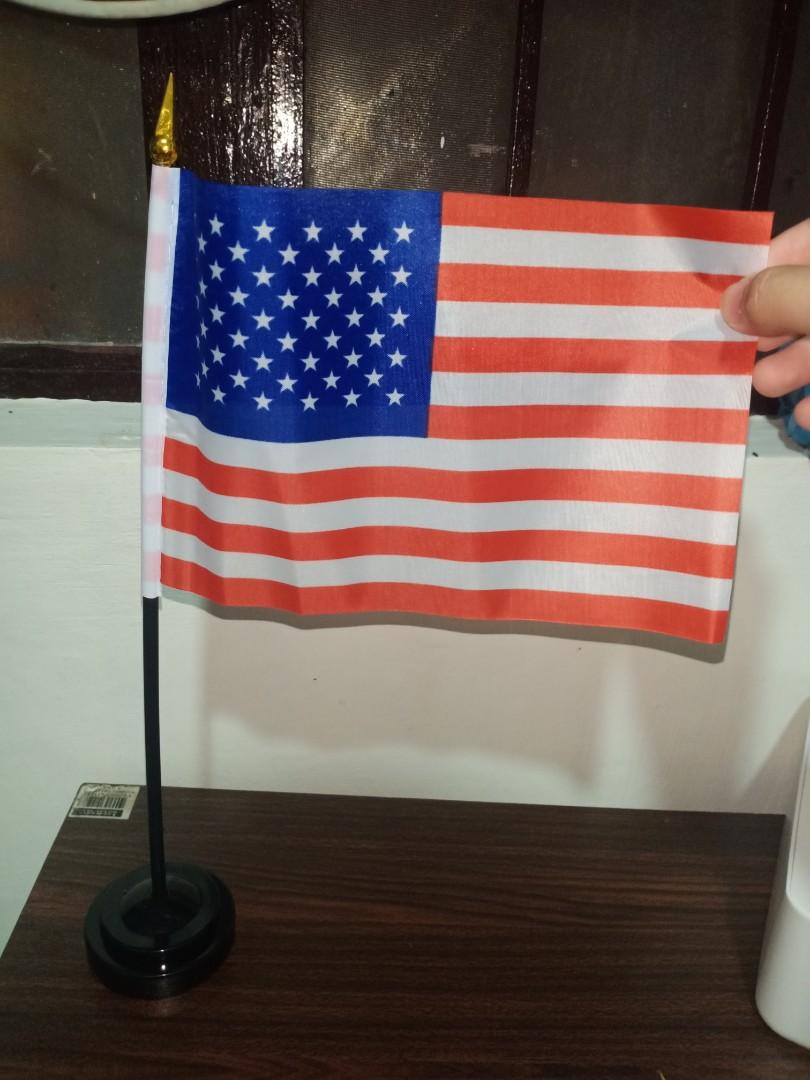 Country Flag (Category: Vintage Collectibles) located in Quezon City. Submitted by LgbtMerch (Listing ID 1185195582, Image 3). Description: note:di kasama ng stand table circle..