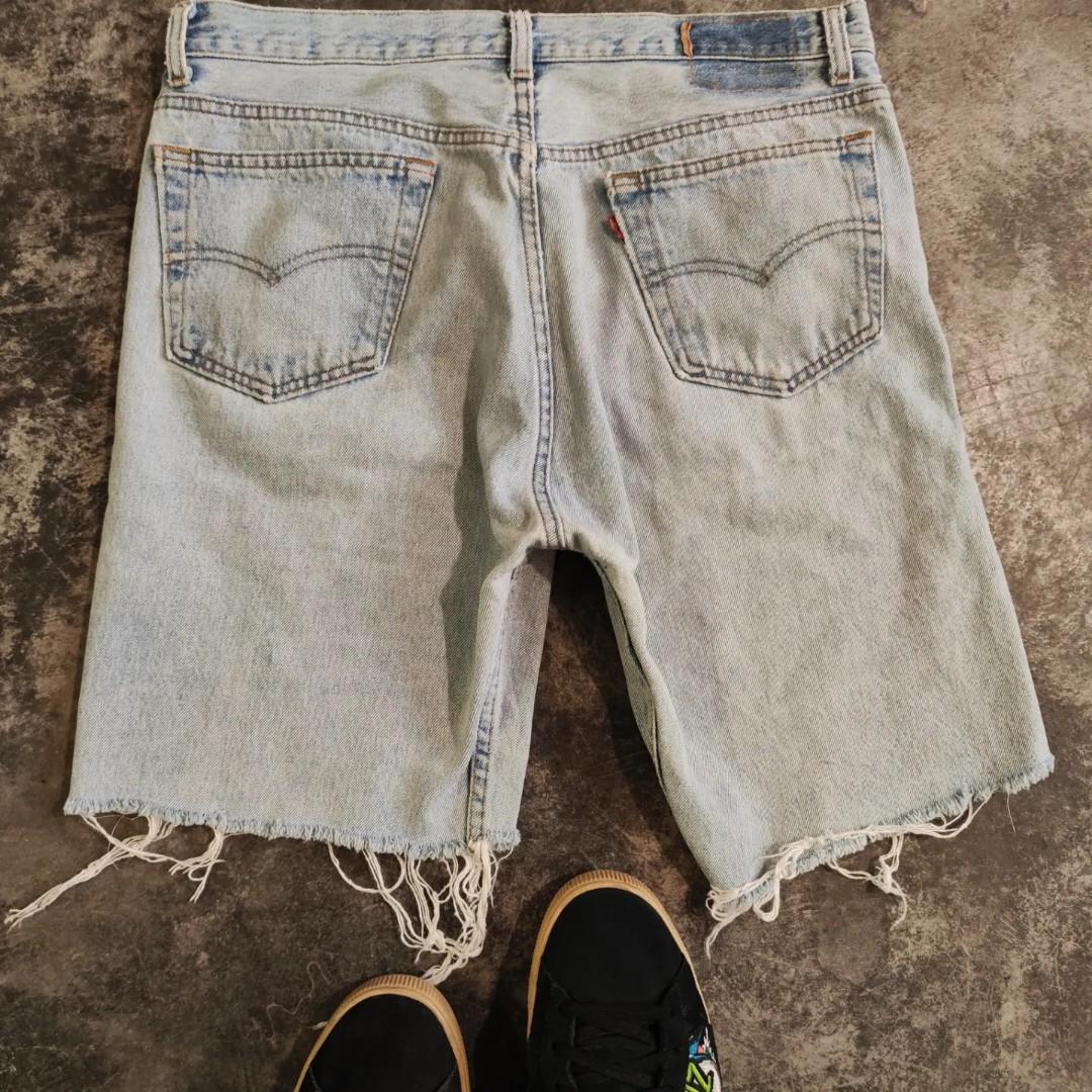 Custom Levis 501 Nirvana Kurt Cobain, Men's Fashion, Bottoms, Jeans on ...