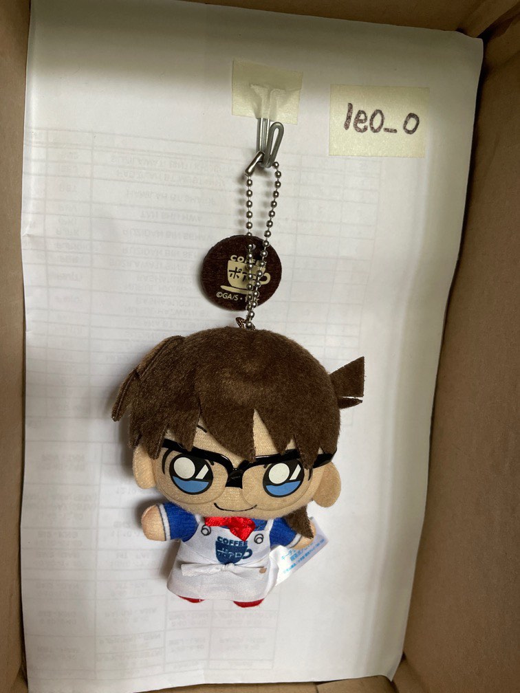 Detective Conan keychain, Hobbies & Toys, Toys & Games on Carousell