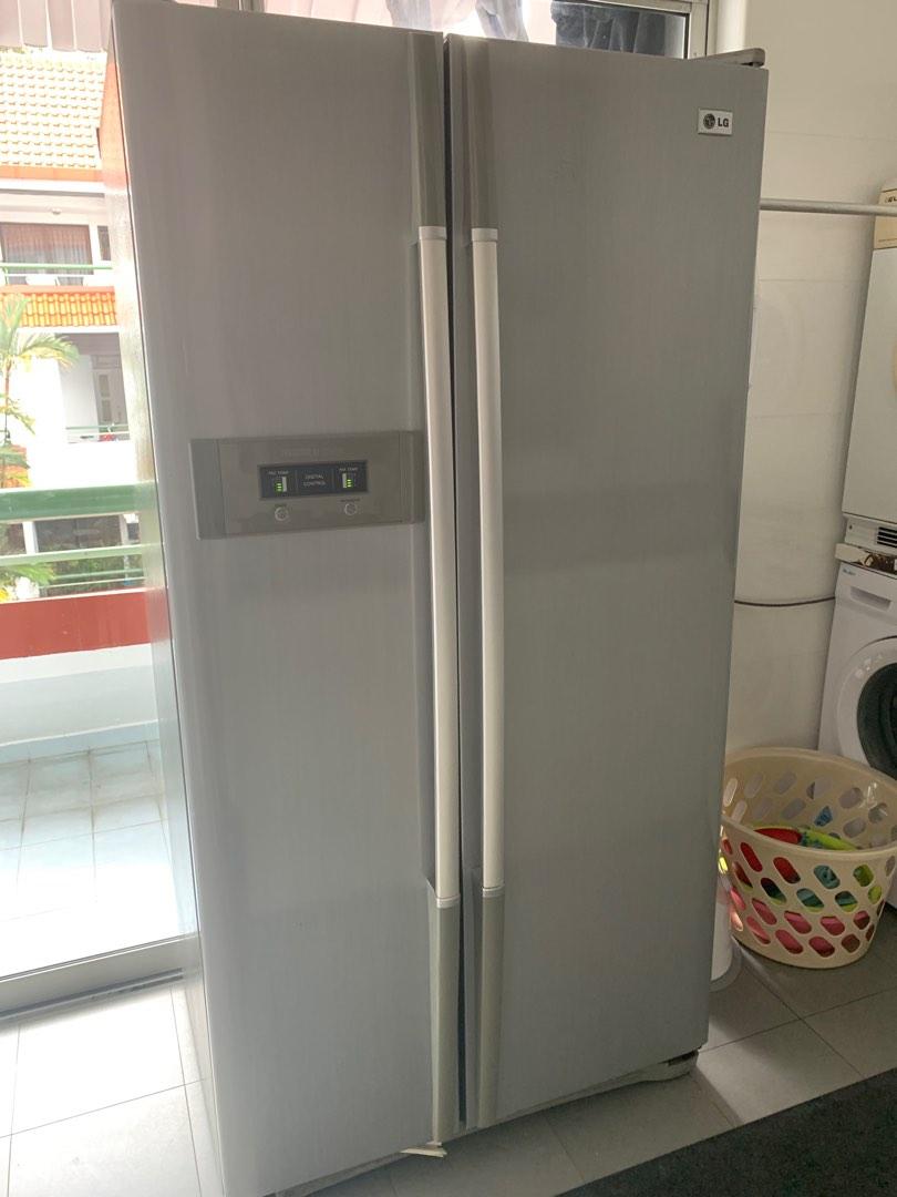 Double Door Fridge Freezer, TV & Home Appliances, Kitchen Appliances