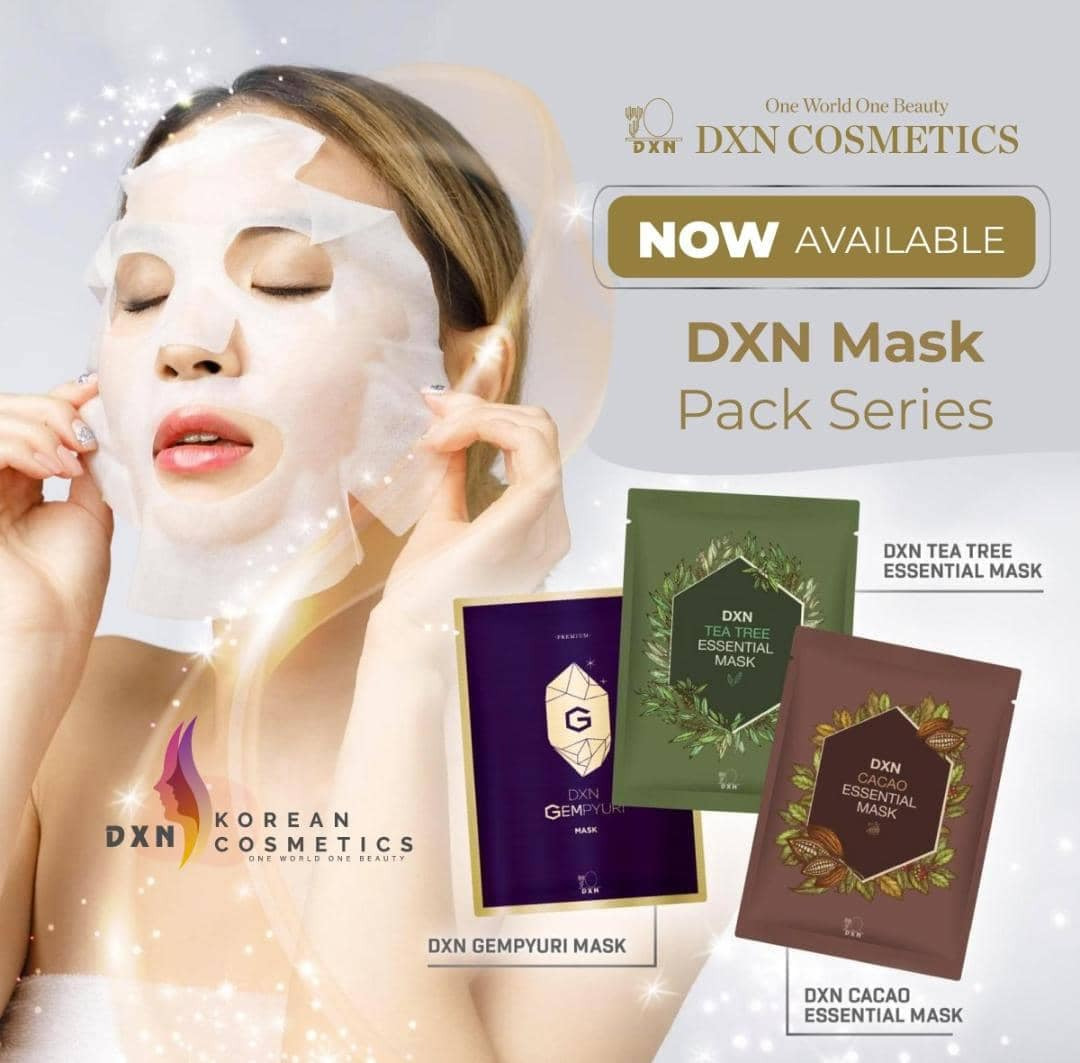 DXN Lingzhi Masks, Beauty & Personal Care, Face, Face Care on Carousell