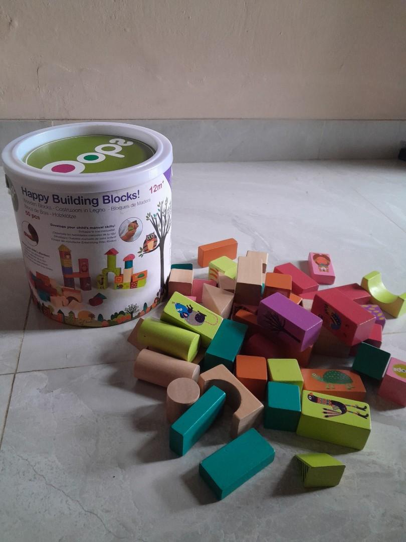 Oops happy sale building blocks