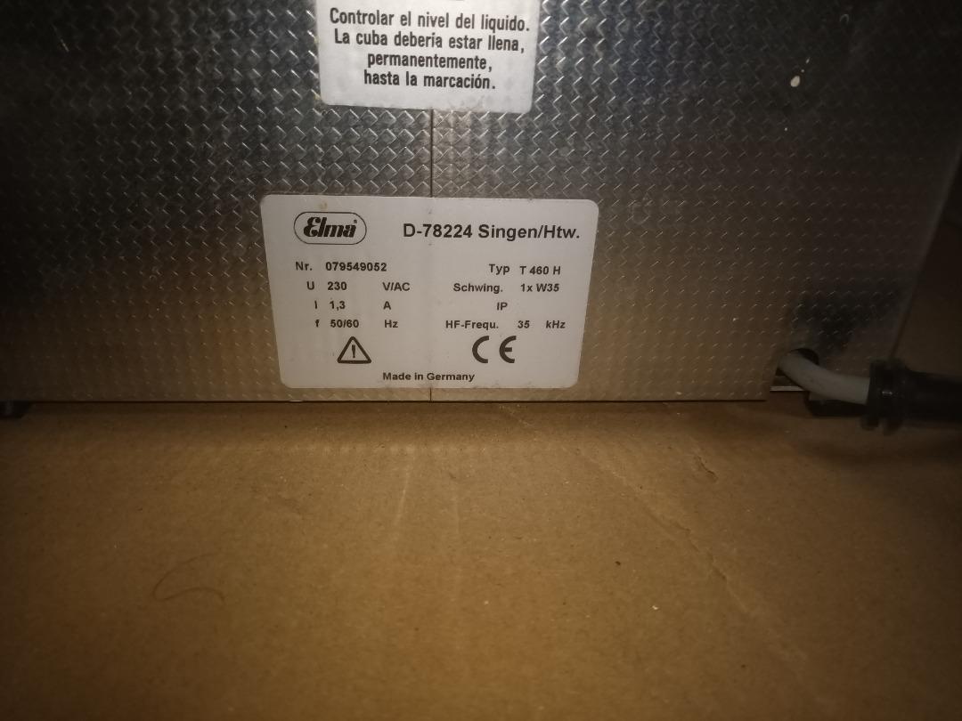 Elma Transsonic T460/H ultrasonic cleaning tank, Computers & Tech