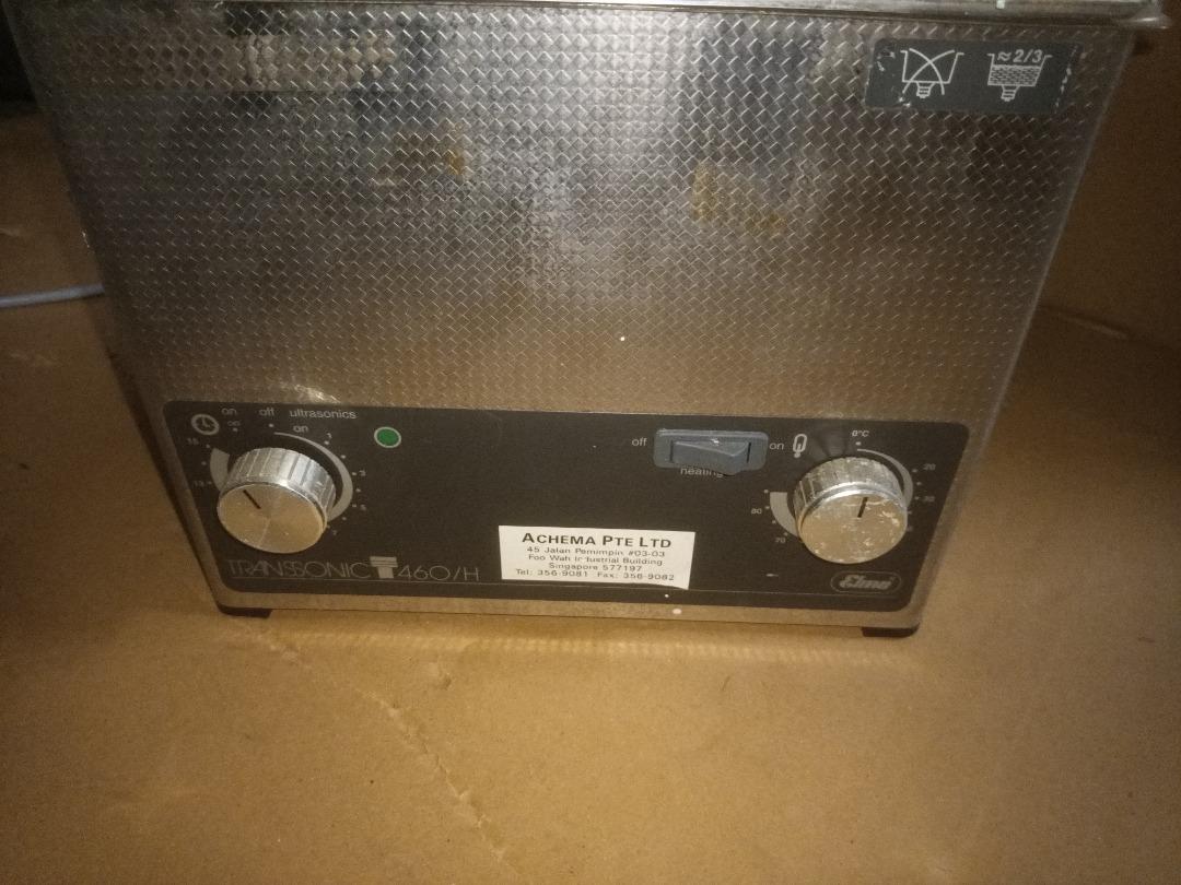 Elma Transsonic T460/H ultrasonic cleaning tank, Computers & Tech