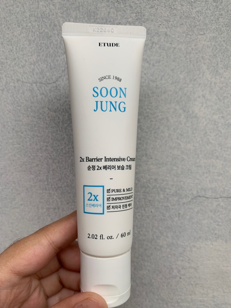 Etude House SOON JUNG 2x Barrier Intensive Cream, Beauty & Personal ...